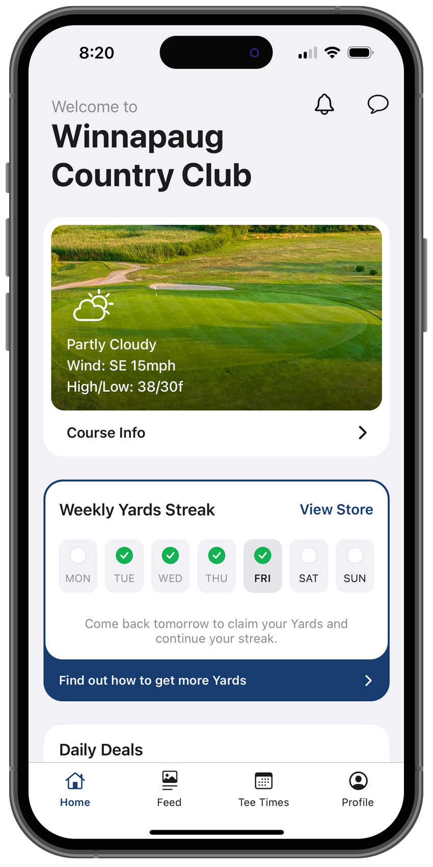 Introducing Our New Golf Course App